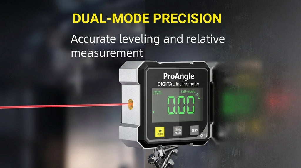 ProAngle Digital Laser Inclinometer