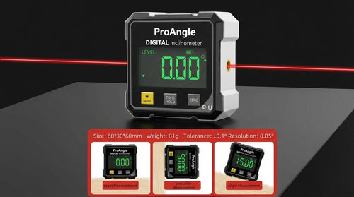 ProAngle Digital Laser Inclinometer