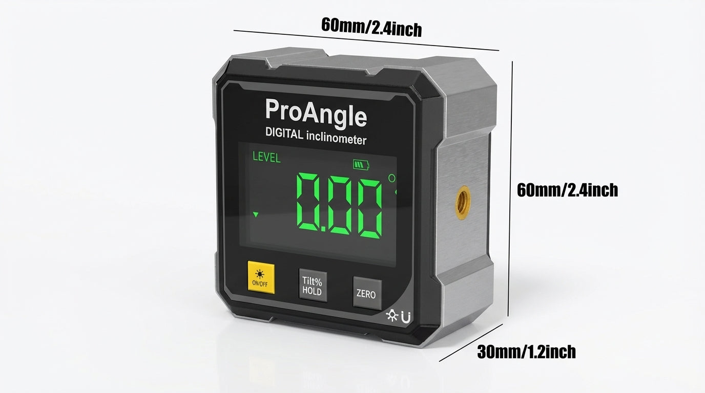 ProAngle Digital Laser Inclinometer