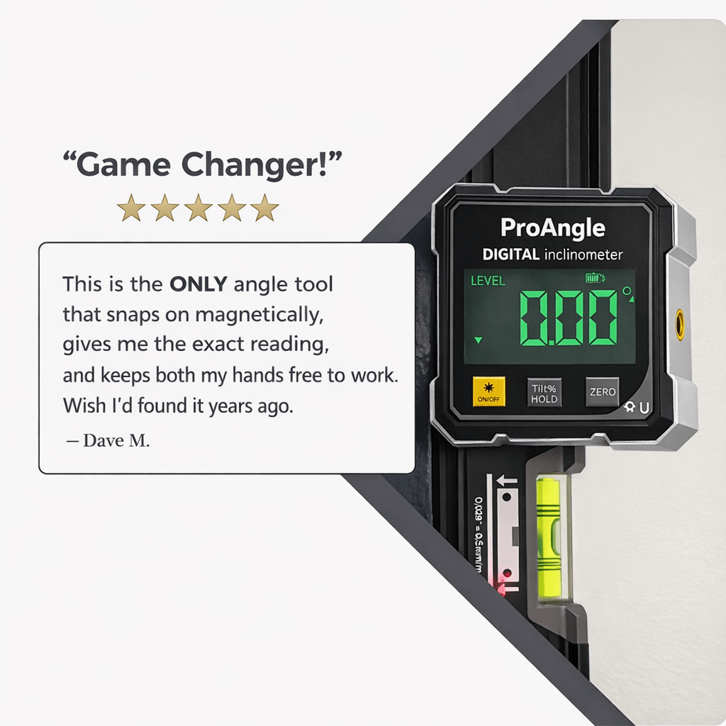 ProAngle™ Digital Laser Inclinometer - ProAngle™
